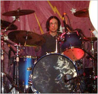 Vrenna on drums