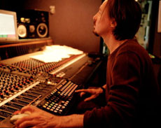 Butch Vig at the board